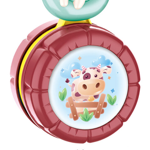 Jouets musicaux pour bébés âge 1- présent pour 1 an garçons filles bébé  animal Tumbler jouet avec lumières et chansons