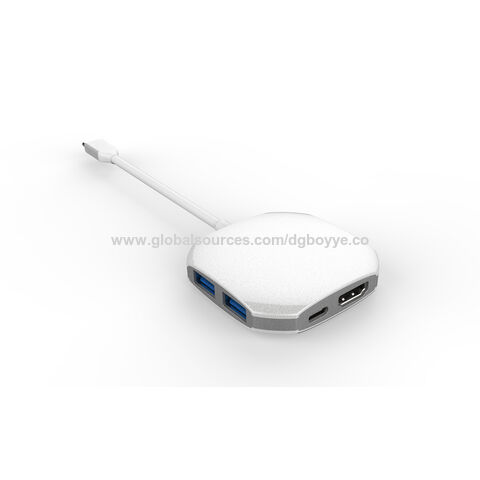 Apple Adaptateur multiport AV numérique USB-C - HDMI 4K, USB 3.0