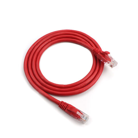  Cable Ethernet Cat 8 para red, color rojo, 3 pies, 40 Gbps,  2000 Mhz, cobre 26AWG S/FTP, cable de rendimiento blindado de alta  velocidad, conector RJ45 chapado en oro para juegos