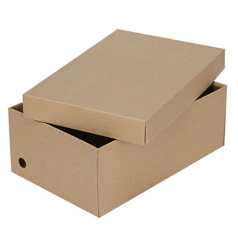 Cheap price corrugated foldable shoe packaging box shoe boxes