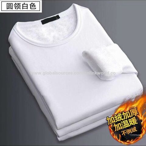 Buy Wholesale China Shirt Men Thermal Tops Black Bottom Brand New Clothes  Long Sleeve Men's Soft T-shirt Underwear Tops 1 Pcs V-neck & Men's Thermal  Wear at USD 1.652