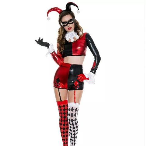 Achetez en gros Meilleure Vente Cosplay Rouge Noir Blanc Robe Sexy