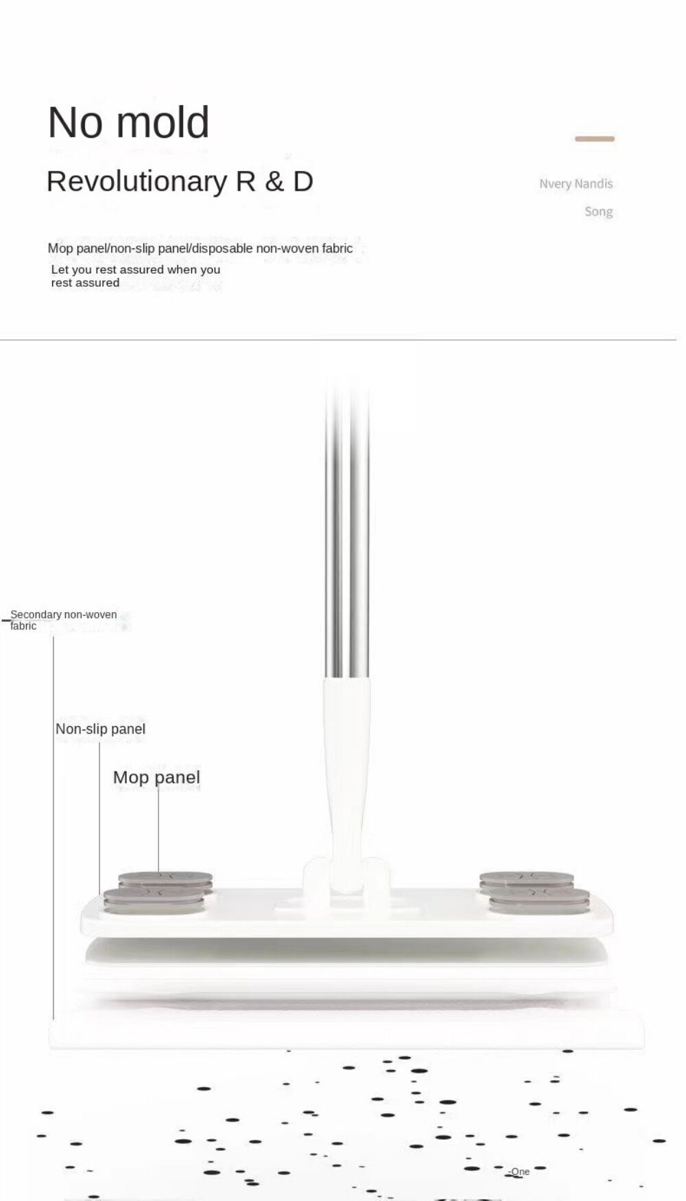 Buy Wholesale China Disposable Mop For Gym Medical Health Mop & Mop at