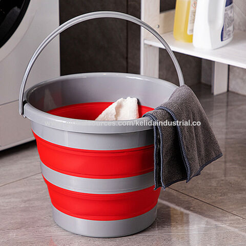 Buy Wholesale China 2023 Best Selling Plastic Bucket Collapsible Bucket  With Handle Portable Silicone Folding Washing Water Bucket & Collapsible  Bucket at USD 2.84