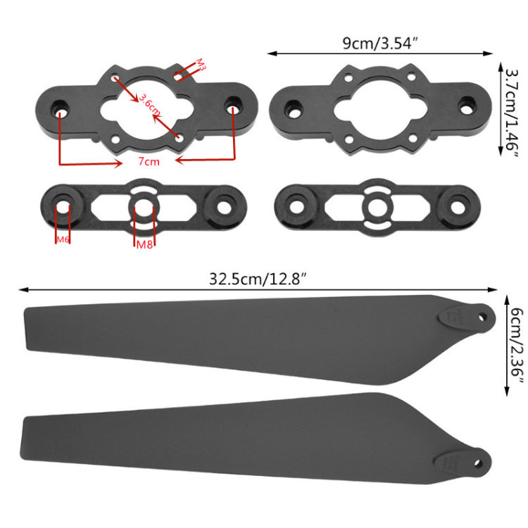 Propel best sale drone blades