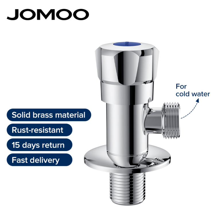 Buy Wholesale China Jomoo Cold-only Toilet Angle Vavles Hotel Kitchen  Bathroom Basin Faucet Two Ways Angle Vavles Fast On Oem Sink Angle Valve &  Angle Vavles at USD 1.76