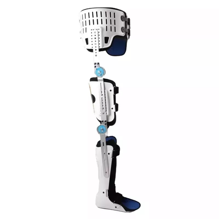Hkjd Factory Supply Orthopedic Hip Knee Ankle Foot Orthotic Hip Brace Joint Hinged Foot Knee