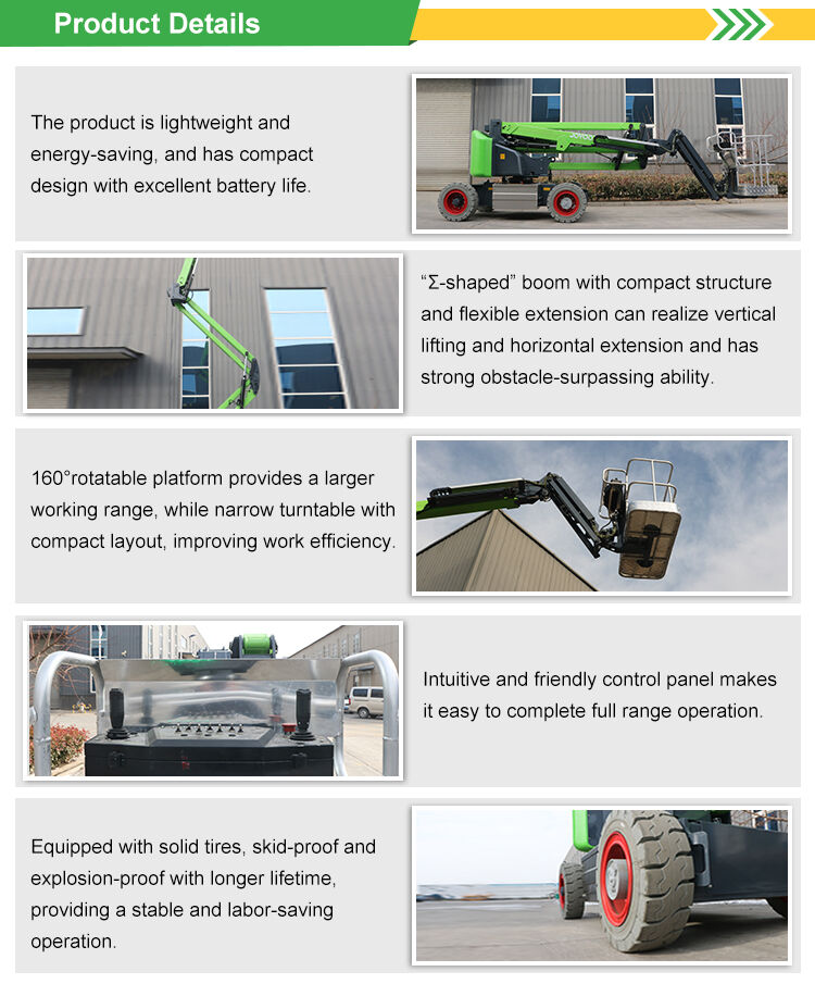 Bulk Buy China Wholesale Jovoo 9m20m Selfpropelled Boom Lift Cherry