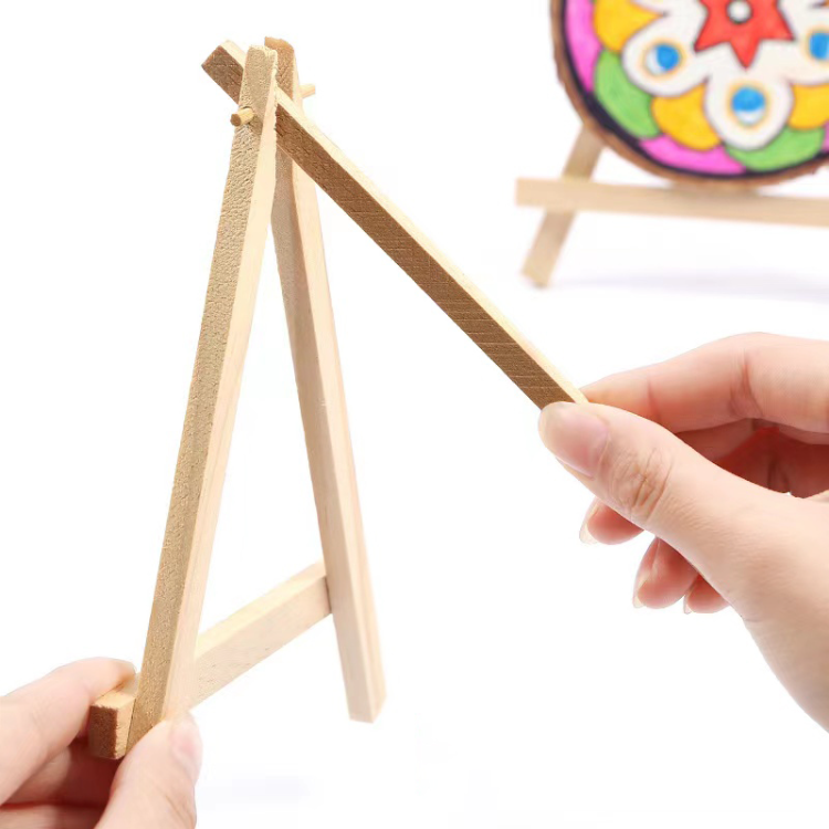 Buy Wholesale China Mini Wooden Display Easel Art Supplies For Displaying  Small Canvases/business Cards/photos Fashionable Small Wood Stand & Mini Art  Easel at USD 0.16