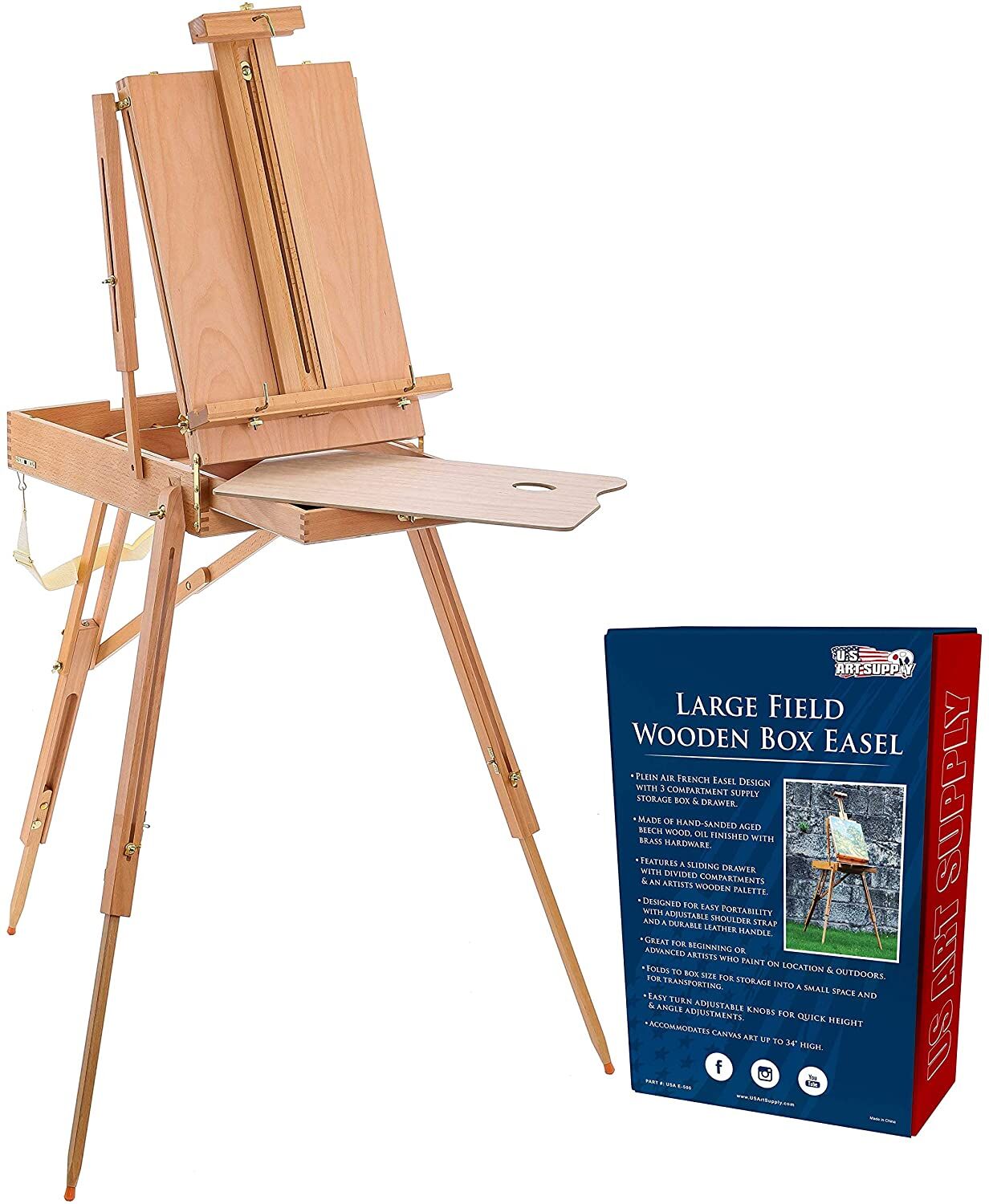 Buy Wholesale China Wooden Easel Tripod Table Easel Painting Craft