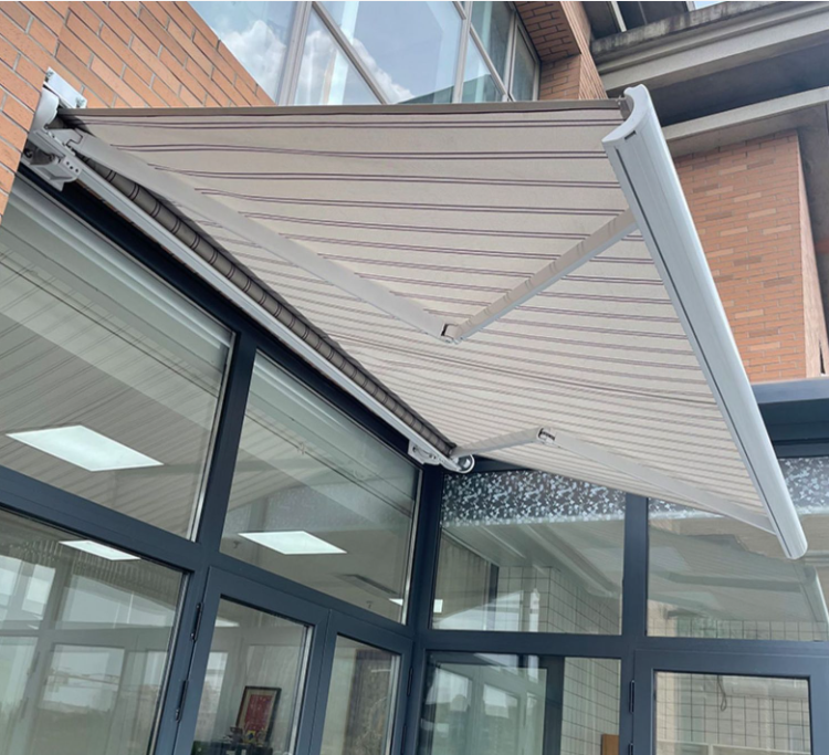 Oem Outdoor Retractable Awning Canopy Full Cassette Motorized Awning ...