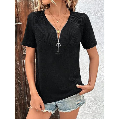 Camiseta discount cuello cortado