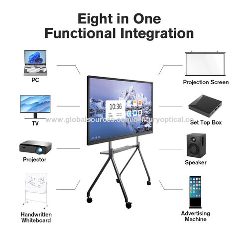 Buy Wholesale China Factory Supply Touch Screen Multimedia Teaching Meeting  Hand Write Interactive Flat Panel All-in-one Smart Tv Whiteboard Machine &  Interactive Flat Panel at USD 590