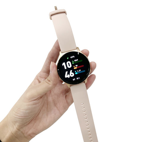 Chica Mujer Pantalla Táctil Completa Reloj Inteligente Pulsera De Fitness  Bluetooth Smartwatch Pulsera Impermeable Para Android IOS