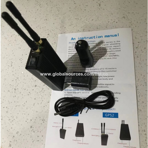 Anti-Tracking GPS Jammer with Car OBD Interface 