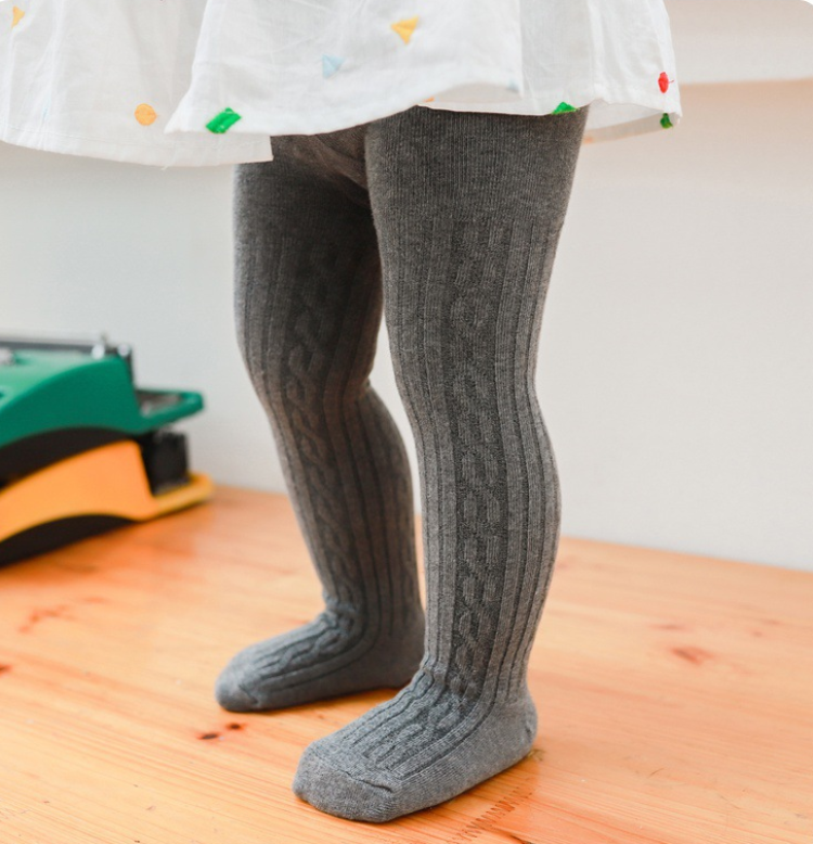 Baby Clothes 0-3 Months NIEWTR Baby Little Girls Tights Cable Knit