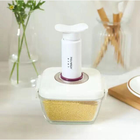 Buy Wholesale China Food Packaging Vacuum Food Containers With Vacuum Pump  For Fresh Foods Storage & Vacuum Food Container at USD 2.2