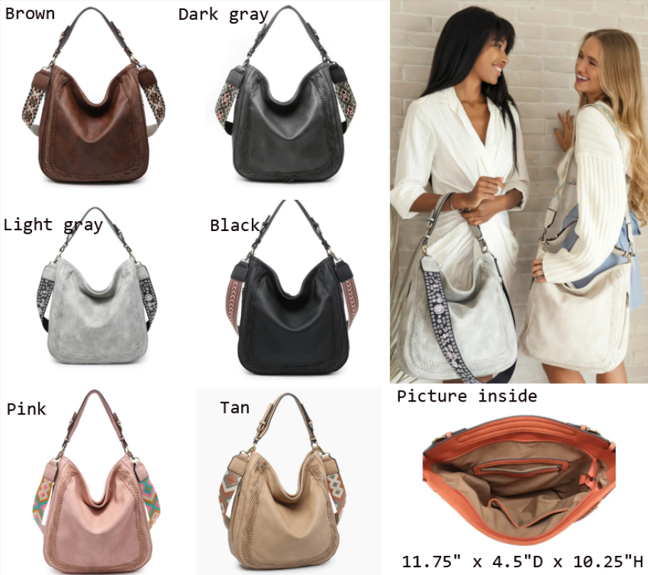 Buy China Wholesale Aris Hobo Shoulder Bag Rustic Handbag Purse With