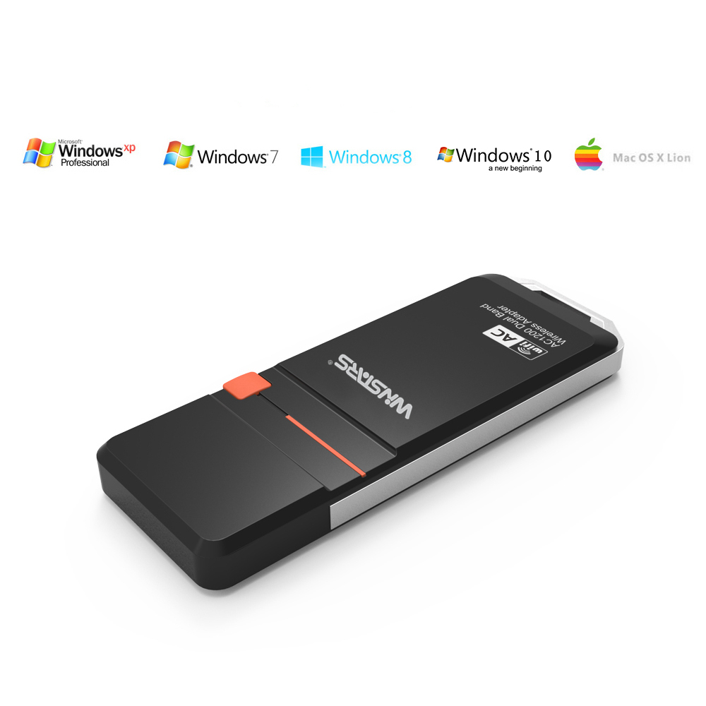 ElecMoga USB WLAN Stick Für PC, 1300Mbps USB 3.0 WiFi Adapter Mit 2 X 5dBi WLAN Antenne, 2.4GHz - View #2