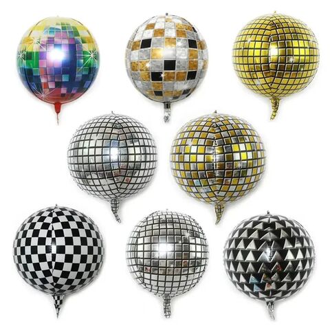 Globos de fútbol para decoraciones de fiesta de fútbol, globos grandes de  22 pulgadas, globos de fútbol de aluminio | Globo de fútbol redondo 4D 