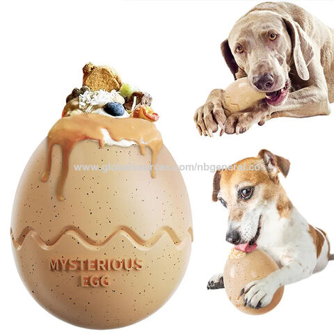 Wholesale Boredom Relief Pet Toy Fun Dino Egg Treat Dispenser Dog