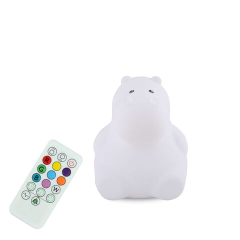 Linda luz nocturna de búho para niños, lámparas de animales recargables  USB, decoración de habitación multicolor, luz de alimentación creativa por  la