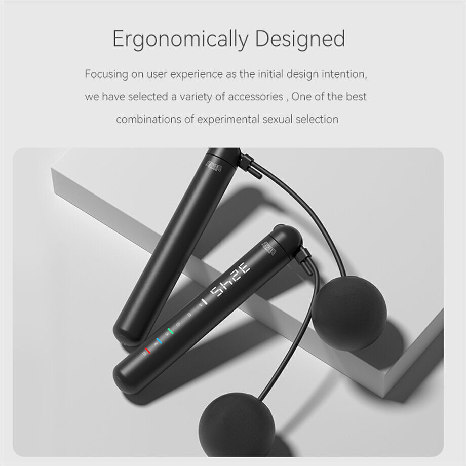 Corda Per Saltare Smart YEGASS – Conteggio Digitale Regolabile Per Allenamento Fitness E Cardio