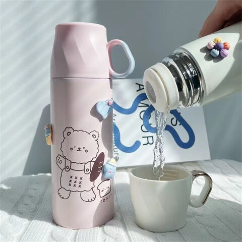 Tasse en céramique avec couvercle Belle tasse d'eau créative portable