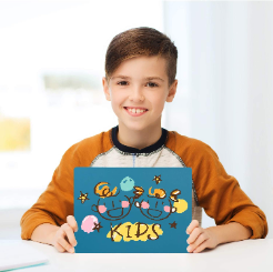 Magnetic Soft Chalkboard For Kids Blackboard Wall Sticker With Magnetic Writing Board - View #3