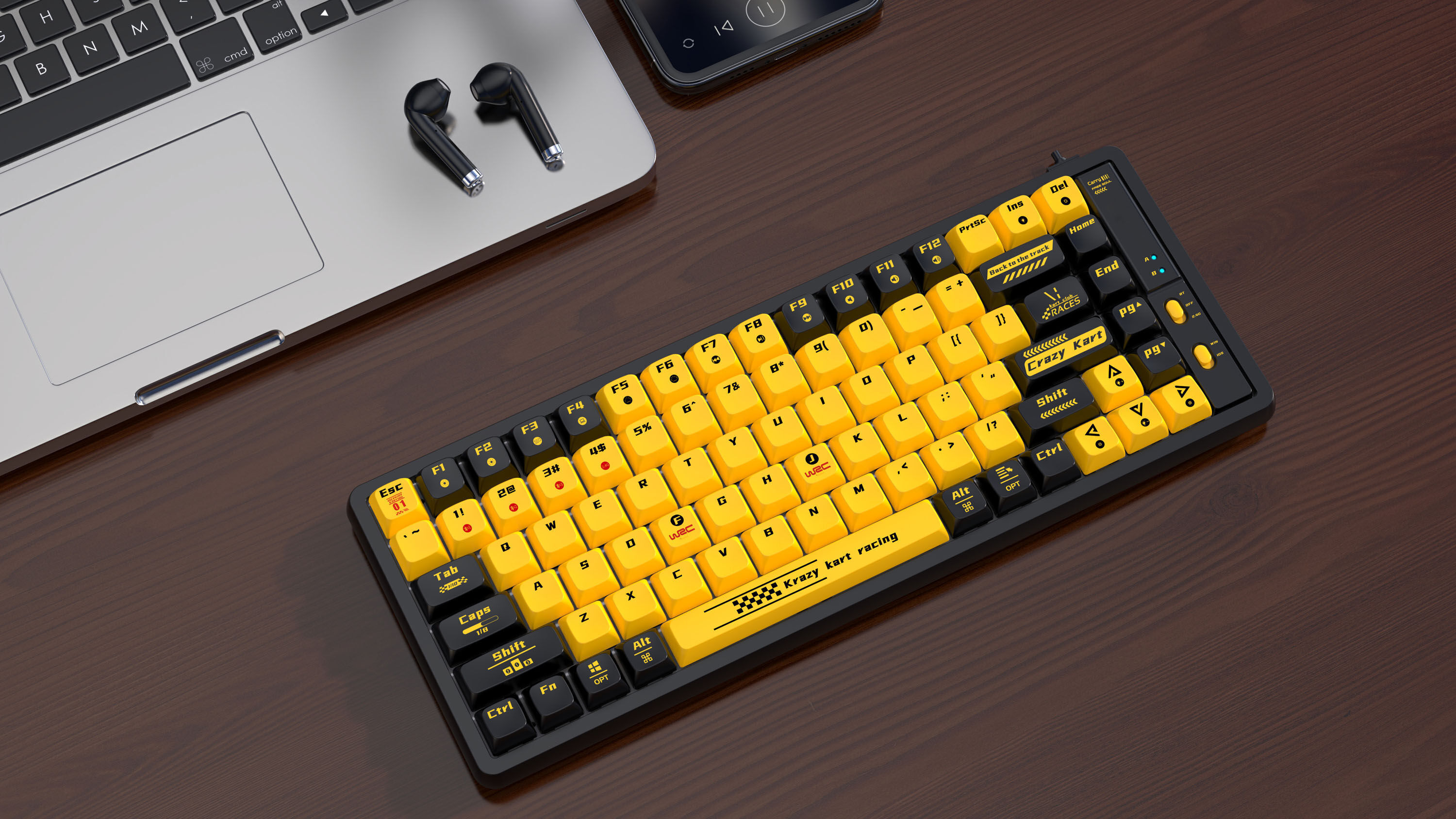 Buy Wholesale China Oem Odm Wholesale Newlydesigned 87key Wireless 2