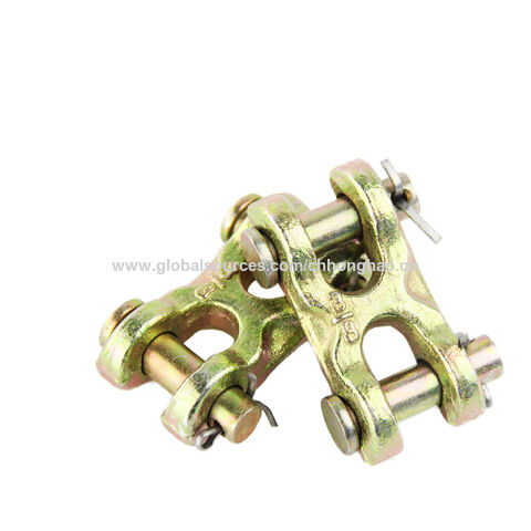 Factory Direct High Quality China Wholesale Rigging Hardware Galvanized  S-249 Twin Clevis Link Swivel $0.99 from Chongqing Honghao Technology  Co.,Ltd