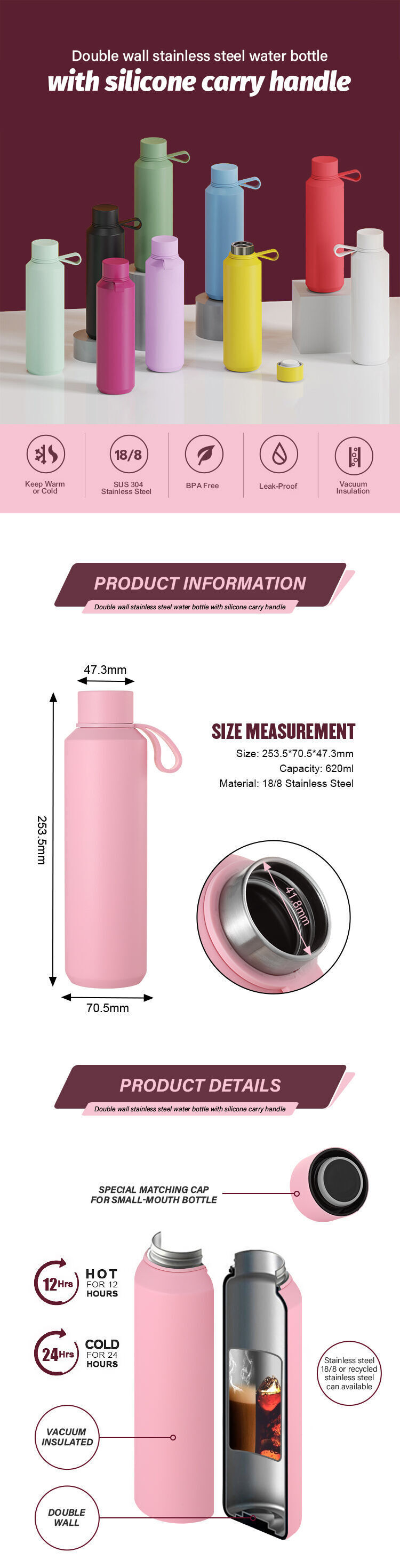 Buy Wholesale China 2023 Everich Christmas Gift Stainless Steel Water ...