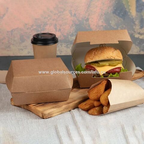 Buy Wholesale China Disposable Fast Food To Go Boxes Packaging Containers  Paper Custom Cake Box Bread Box Paperboard Eco Friendly Packaging Cake & Food  Packaging at USD 0.08
