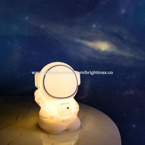 Astronautenlampe für Kinder, personalisierte Geschenke, Astronauten-Silikonlampe, atmende LED-Nachtlichter für Kinderzimmer