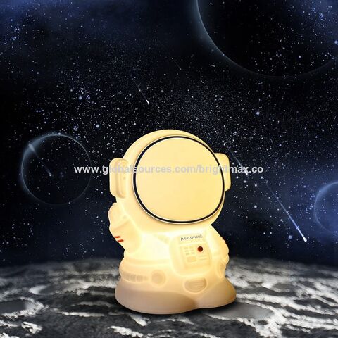 Astronautenlampe für Kinder, personalisierte Geschenke, Astronauten-Silikonlampe, atmende LED-Nachtlichter für Kinderzimmer