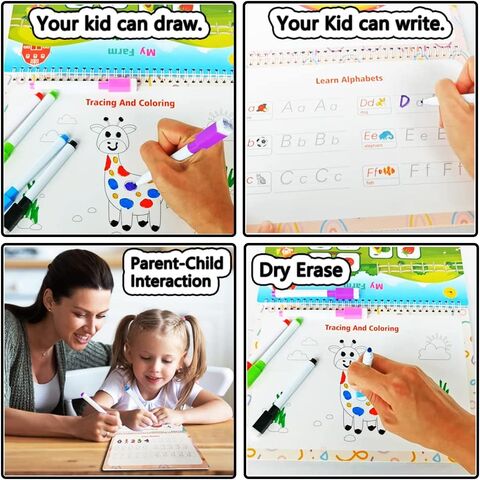 Libro ocupado Montessori para niños de 2, 3 y 4 años, pegatinas sensoriales  de aprendizaje, libro de actividades para niños pequeños, juguetes  Montessori para bebés