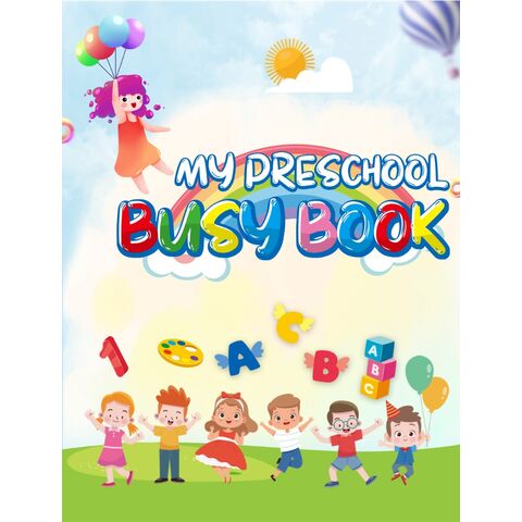 Libro Ocupado para Niños Pequeños, Kit de Libro de Actividades de Aprendizaje Preescolar, Juguetes Sensoriales para el Autismo, Juguetes de Aprendizaje Montessori, Libro de Trabajo Preescolar