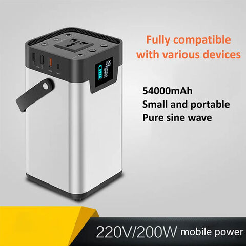 Manufacturer Direct Portable Wireless Battery Operated 200W