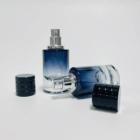 30 ml Luxus Parfüm Sprühflasche mit Deckel, Glasbehälter für Parfum Flüssigkeitsverpackung, Parfümflaschen Verpackung