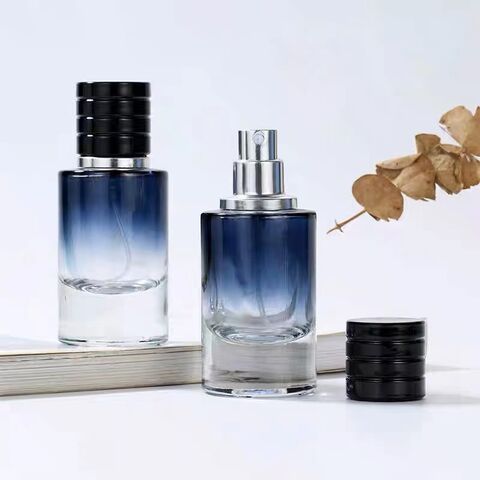 30 ml Luxus Parfüm Sprühflasche mit Deckel, Glasbehälter für Parfum Flüssigkeitsverpackung, Parfümflaschen Verpackung