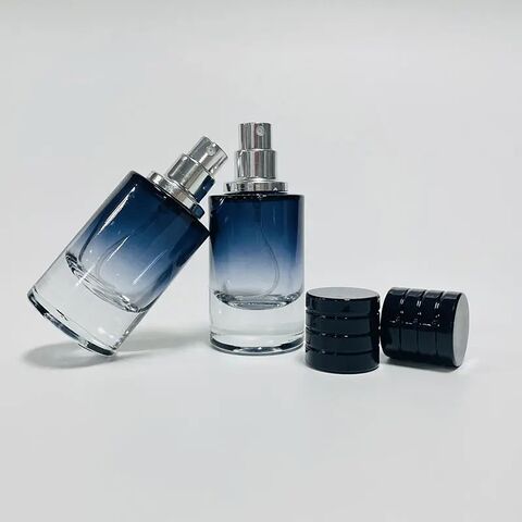 30 ml Luxus Parfüm Sprühflasche mit Deckel, Glasbehälter für Parfum Flüssigkeitsverpackung, Parfümflaschen Verpackung