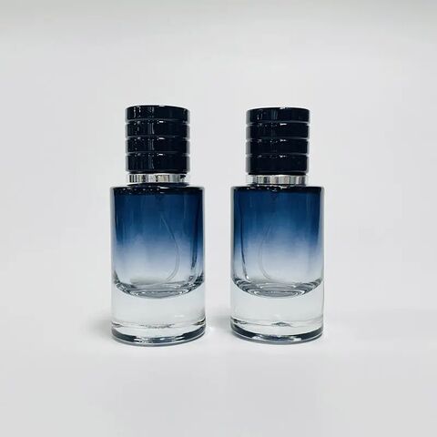 30 ml Luxus Parfüm Sprühflasche mit Deckel, Glasbehälter für Parfum Flüssigkeitsverpackung, Parfümflaschen Verpackung