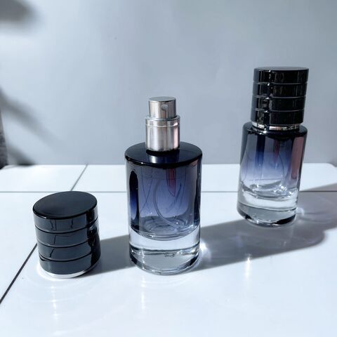 30 ml Luxus Parfüm Sprühflasche mit Deckel, Glasbehälter für Parfum Flüssigkeitsverpackung, Parfümflaschen Verpackung