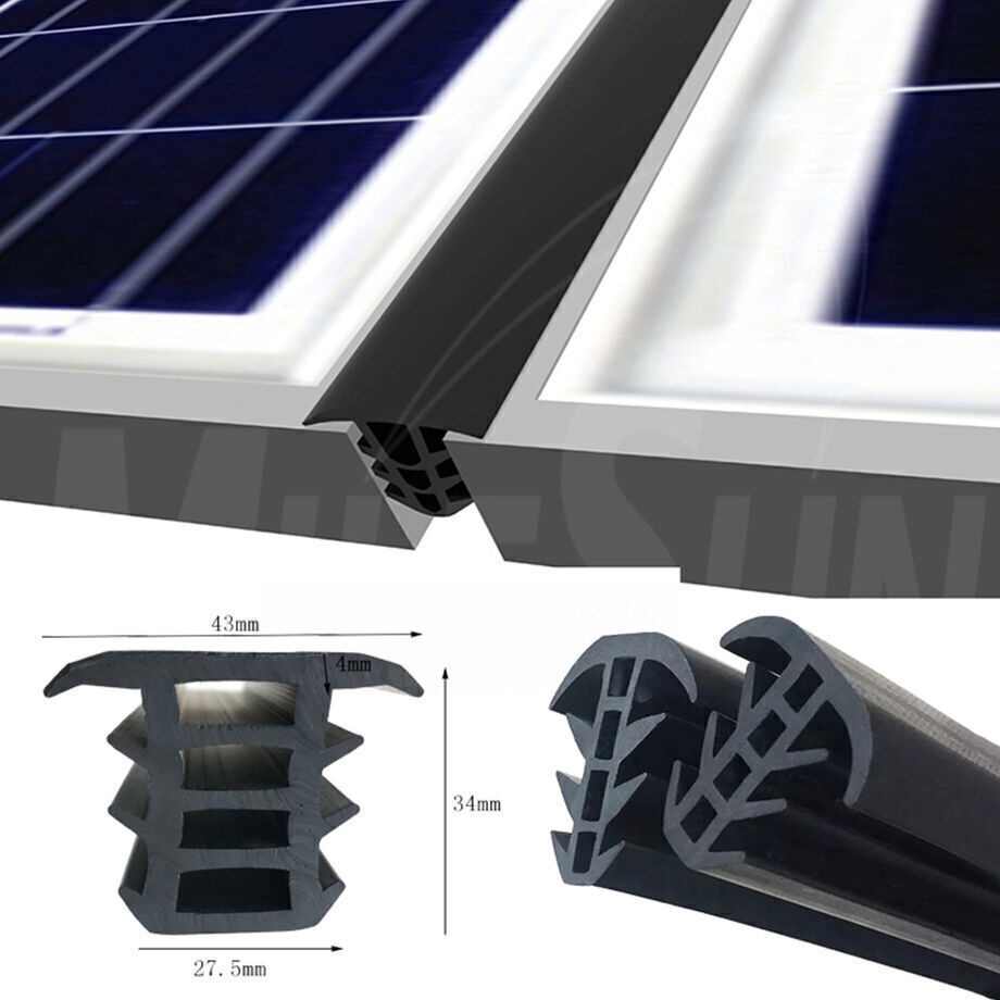 Achetez en gros Panneaux Photovoltaïques En Forme De T, Joint étanche En Caoutchouc  D'extrusion De Silicone Sr Epdm Chine et Bande De Caoutchouc à 2.5 USD