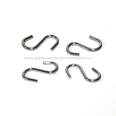 6*60mm Heavy-duty S-hook For Hanging Hammock Stand Swing Plants - Buy China  Wholesale S Hooks $0.05