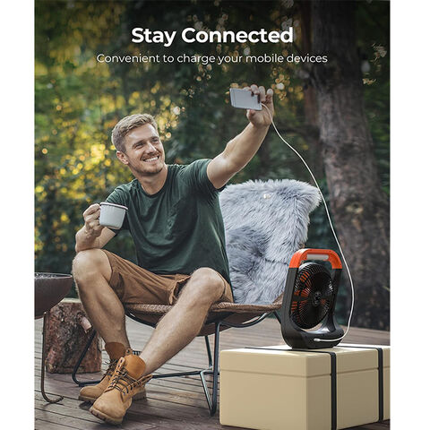 Petit ventilateur portable, batterie 1200 mAh contrôlée par USB Mini  ventilateur personnel à 3 vitesses pour bureau, maison, voyage, camping