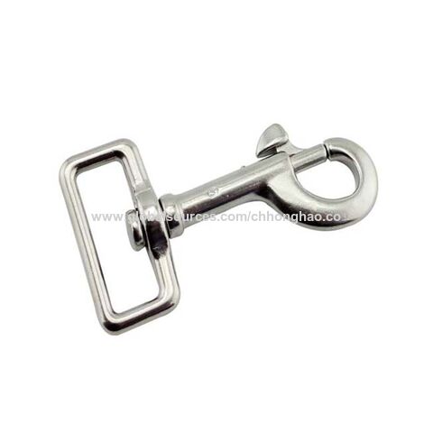 Buy Wholesale China Stainless Steel 304 Swivel Eye Snap Hooks Swivel Bolt  Dog Leash Snap Hook & Small Hooks Hardware/swivel Snap Hook at USD 0.83