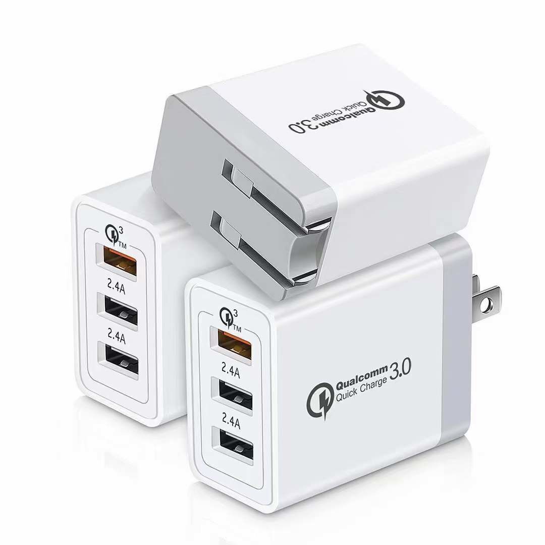Qc Adapter Buy Wholesale China 2023 New Quick Charge Qc3.0 Charger Adapter 3 Port ...