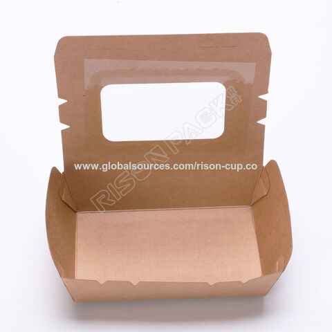 Paper Salad Box with Clear Window - Buy Takeaway Taste Boxes, salad paper  box, paper salad container Product on Food Packaging - Shanghai SUNKEA  Packaging Co., Ltd.