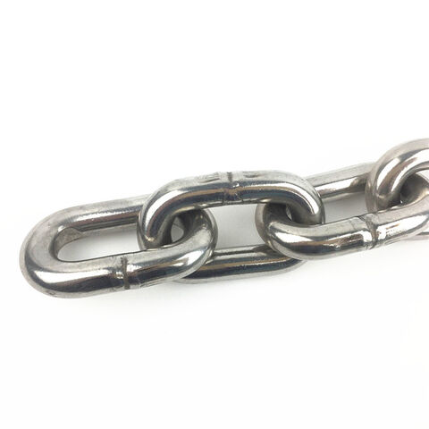 Buy Wholesale China Ss 304, Ss 316 Stainless Steel Polished Link Chains,  Nacm Standard Burnished Stainless Chain & Weld Chain at USD 1